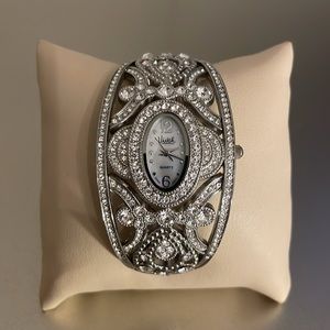 Vivah rhinestone watch